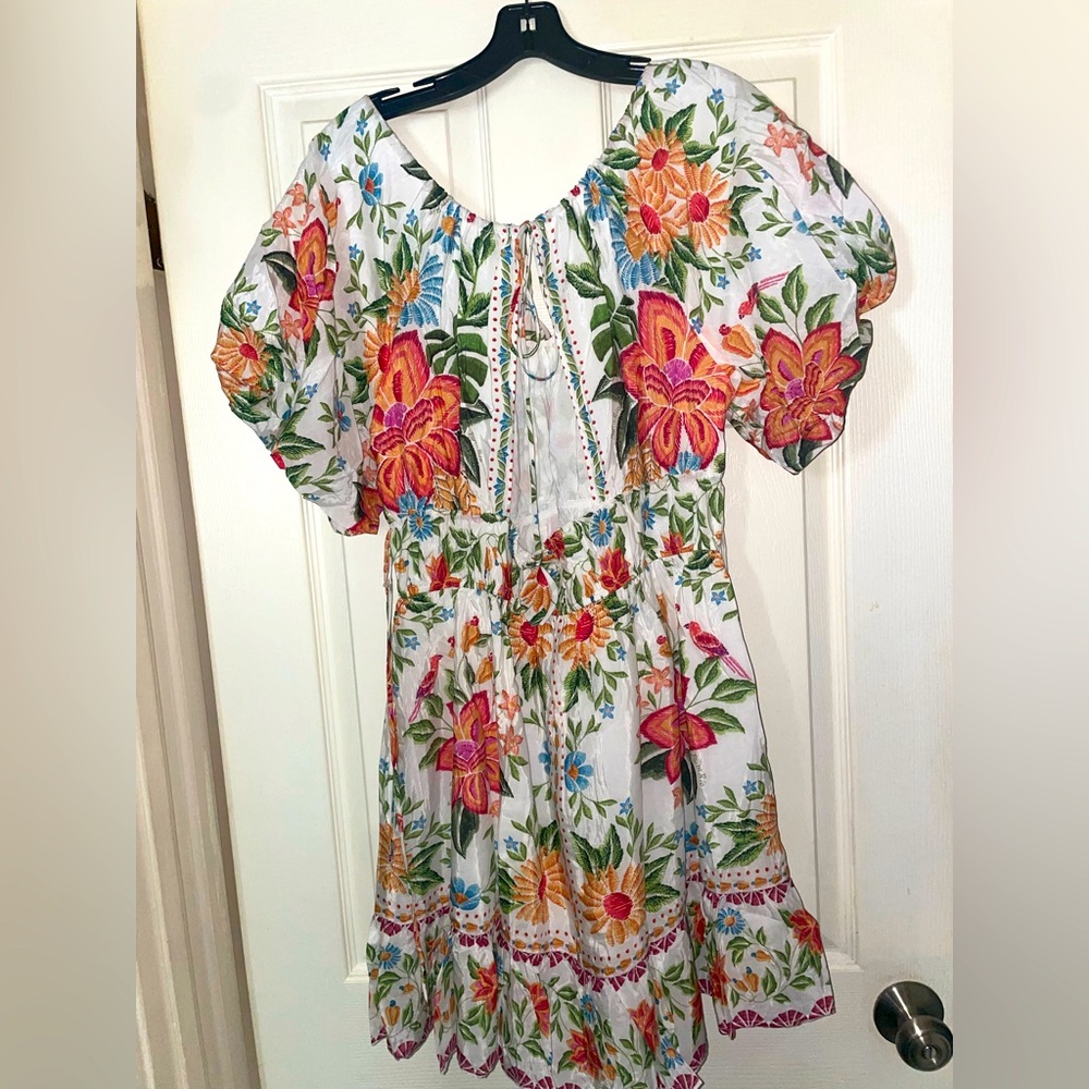 FARM Rio Floral Mini Dress - Multicolor - Picture 3 of 8